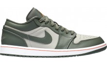 Green Mens Shoes Jordan 1 Low UX9620-537