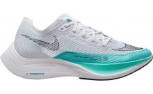 White Green Mens Shoes Nike Wmns ZoomX Vaporfly Next% 2 VT7733-585