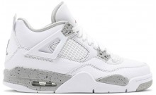White Womens Shoes Jordan 4 Retro GS VT7997-523
