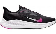 Dark Grey Pink Womens Shoes Nike Wmns Air Zoom Winflo 7 WL3763-247