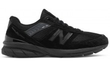 Black Mens Shoes New Balance 990v5 Made in USA WN0643-038