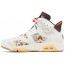 White Mens Shoes Jordan 6 Retro WS0190-666