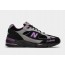 Black Purple Mens Shoes New Balance Stray Rats x 991 Made in England WS2589-535