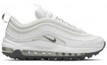 White Grey Womens Golf Shoes Nike Air Max 97 Golf WV4661-821