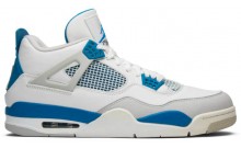 Blue Mens Shoes Jordan 4 Retro YZ2228-019