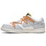 White Womens Shoes Dunk Off-White x Dunk Low ZE1775-647
