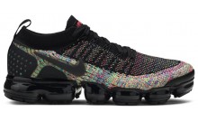 Black Multicolor Mens Shoes Nike Air VaporMax Flyknit 2 ZX0650-370