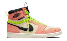 Light Green Mens Shoes Jordan 1 High Switch Peach IQ9031-136