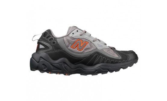 Black Grey Orange Mens Shoes New Balance Wmns 703 LU9938-484