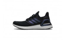 Black Blue Purple Mens Shoes Adidas Ultra Boost 2020 FO9516-041