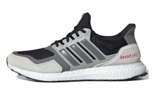 Black Grey Red Mens Shoes Adidas Ultra Boost HT7477-920