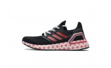 Black Red Womens Shoes Adidas Ultra Boost 20 RN2740-863