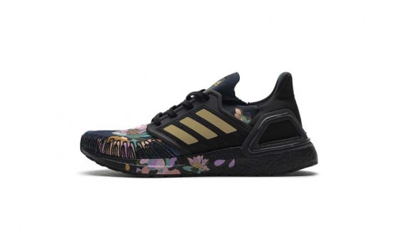 Black Womens Shoes Adidas Ultra Boost 20 SI5176-764