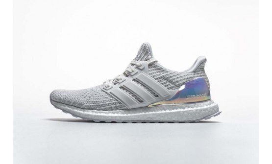 White Womens Shoes Adidas Ultra Boost 4.0 WE8989-833